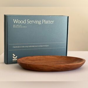 SEMBLA Wood Serving Platter